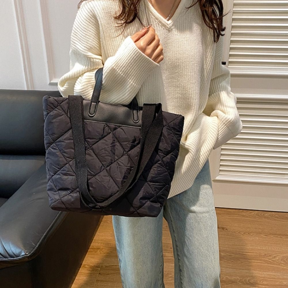 Luxury Quilted Quilted Tote Ba - Luxury Quilted Bags บทวิจารณ์และราคา