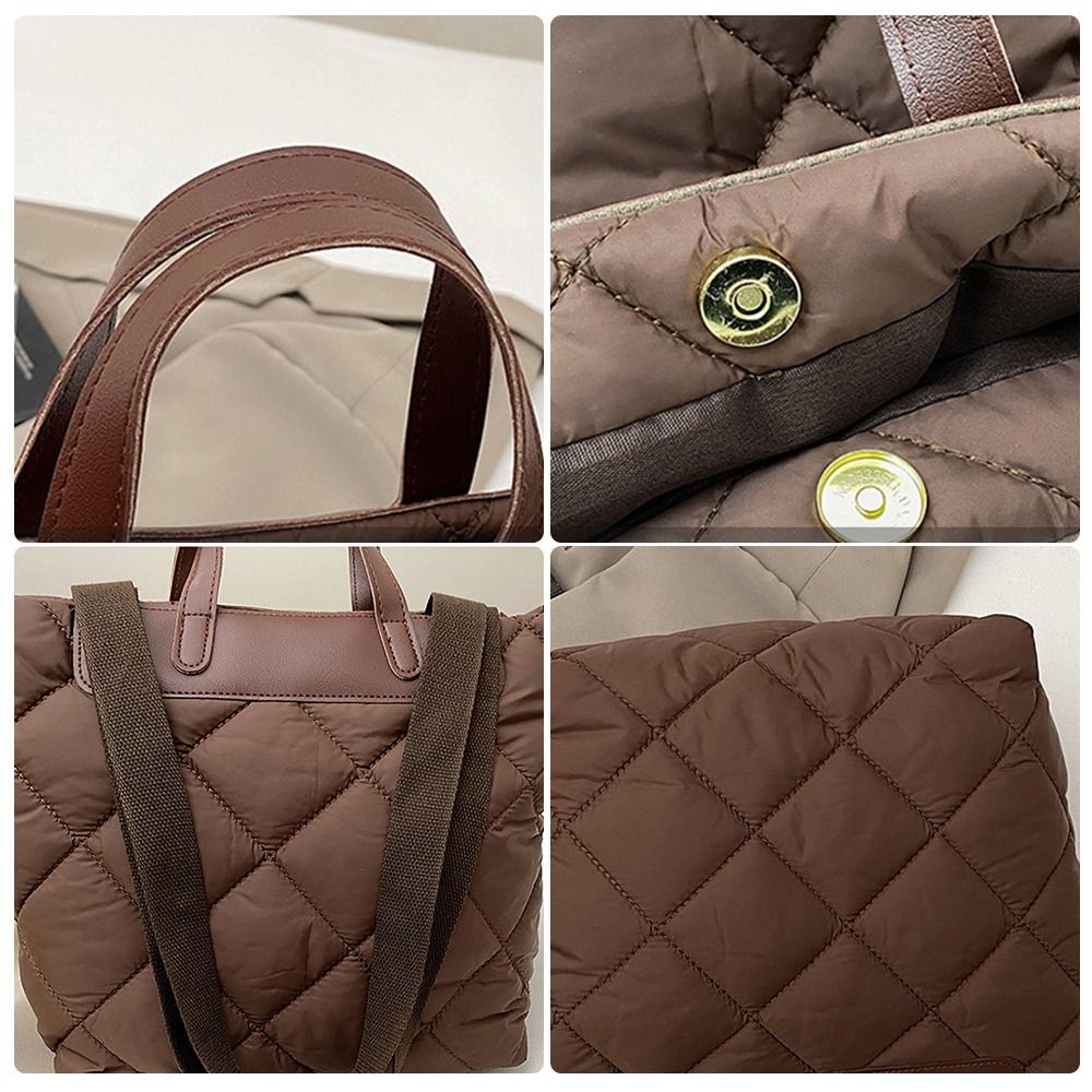 Luxury Quilted Quilted Tote Ba - Luxury Quilted Bags บทวิจารณ์และราคา