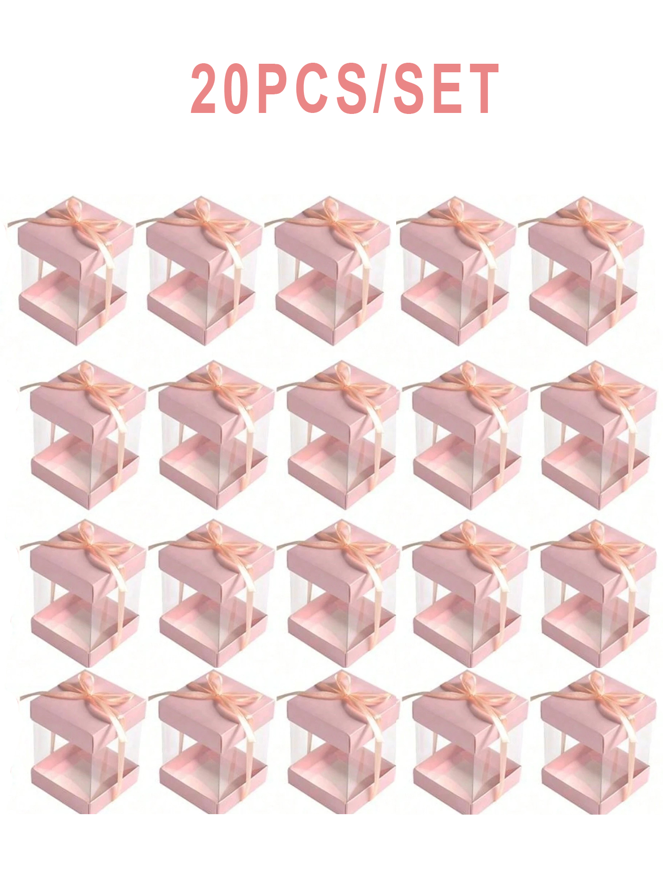 10PCS Clear PET Gift Boxes wit - Luxury Bags List บทวิจารณ์และราคา